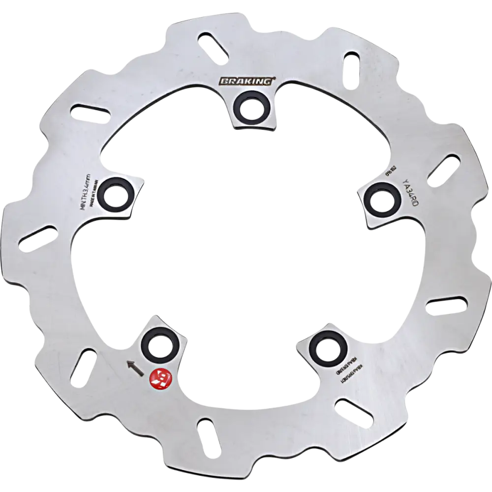 BRAKING Brake Rotor - Rear - YA34RID YA34RID