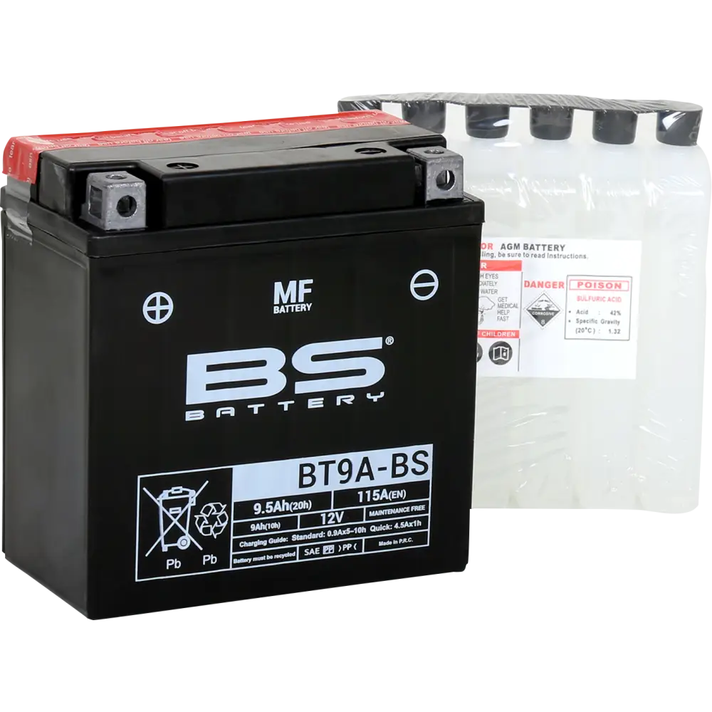 BS BATTERY Battery - BT9A-BS (YT) 300748