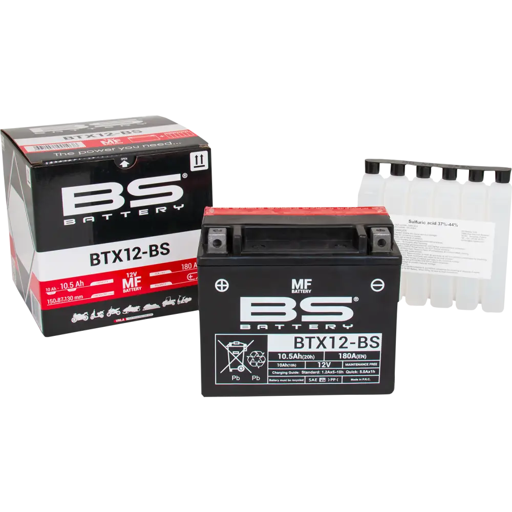 BS BATTERY Battery - BTX12-BS (YTX) 300603