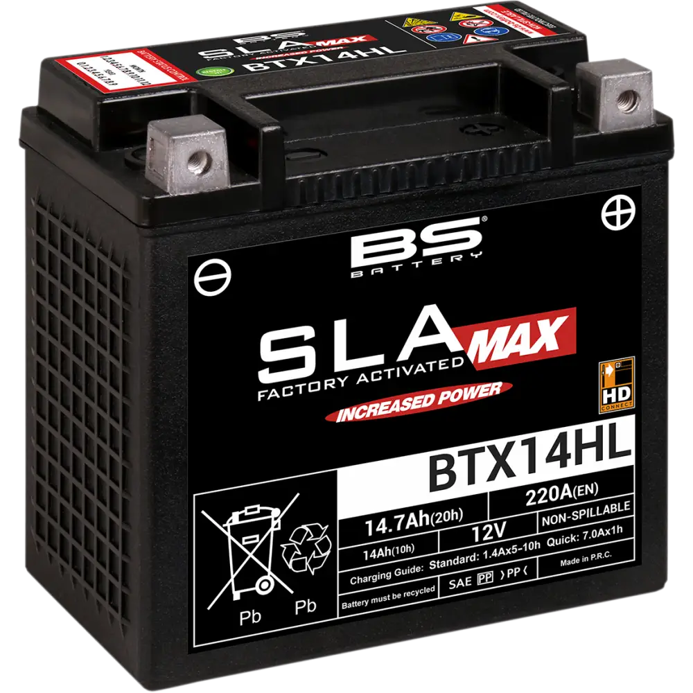 BS BATTERY Battery - BTX14HL (YTX) 300882