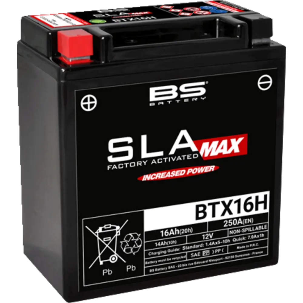 BS BATTERY Battery - BTX16H (YTX) 300896