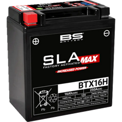 BS BATTERY Battery - BTX16H (YTX) 300896