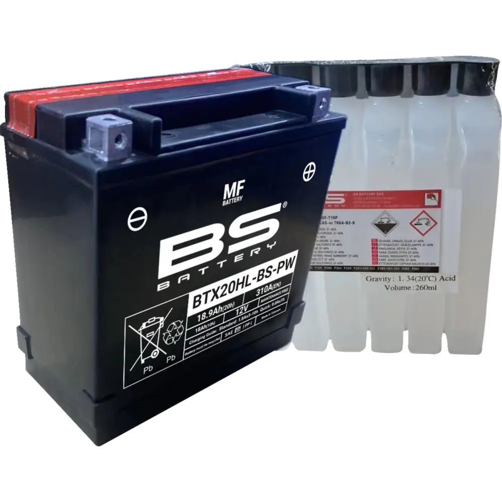 BS BATTERY Battery - BTX20HL-BS-PW (YTX) 300821