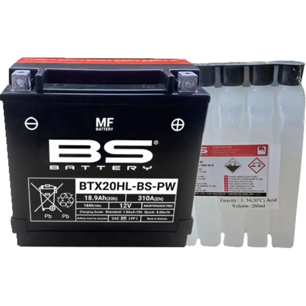 BS BATTERY Battery - BTX20HL-BS-PW (YTX) 300821