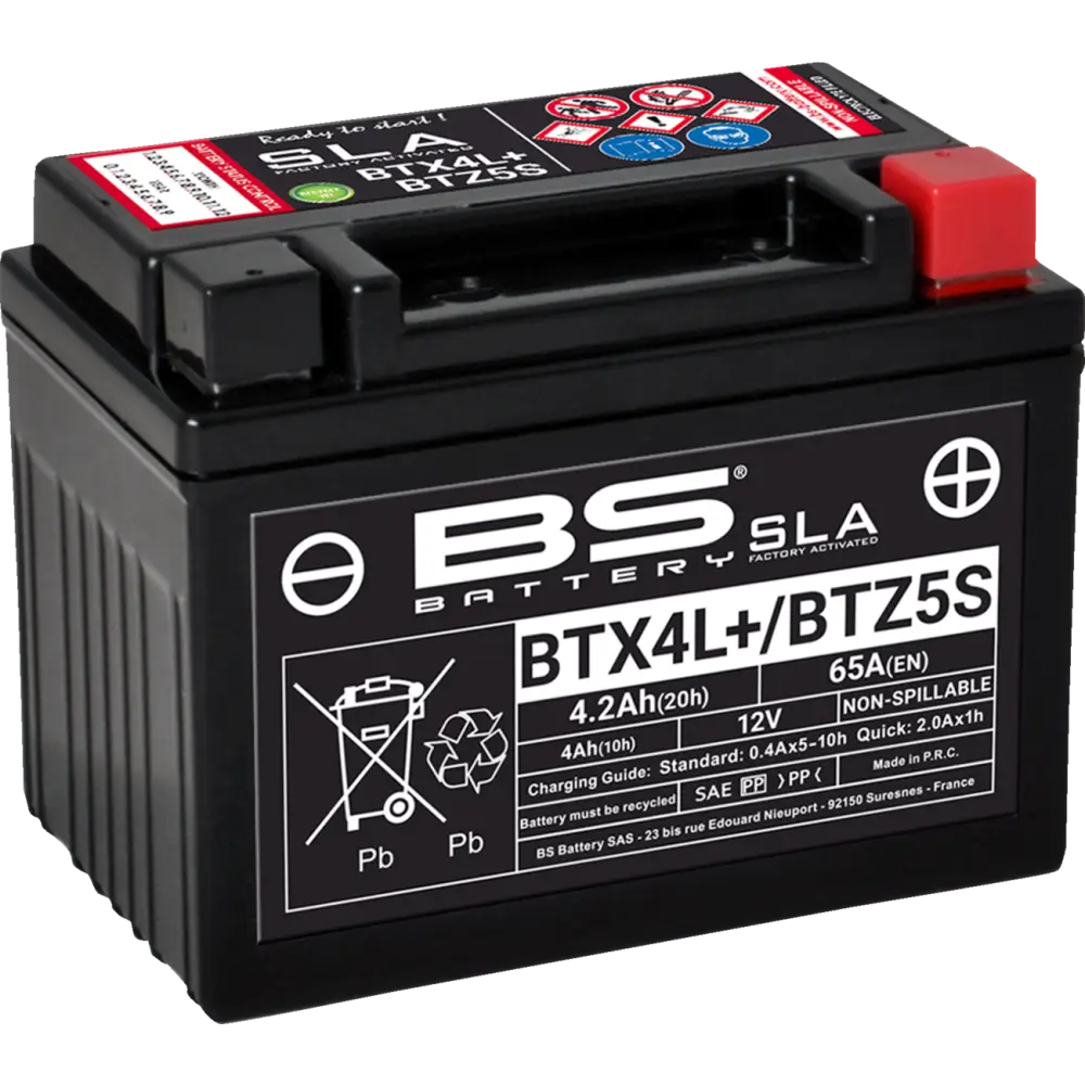 BS BATTERY Battery - BTX4L/BTZ5S (YTX) 300669