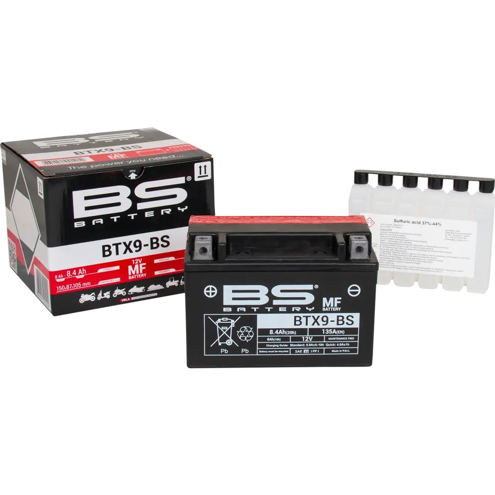 BS BATTERY Battery - BTX9-BS (YTX) 300621