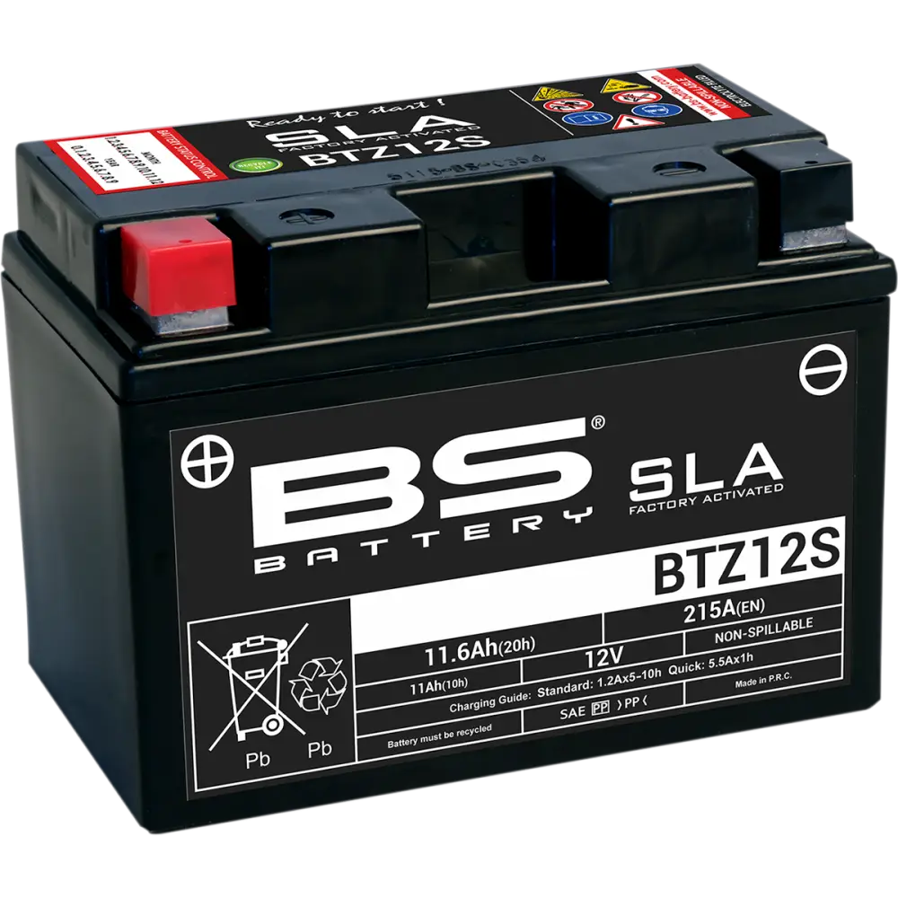 BS BATTERY Battery - BTZ12S (YTZ) 300637-1