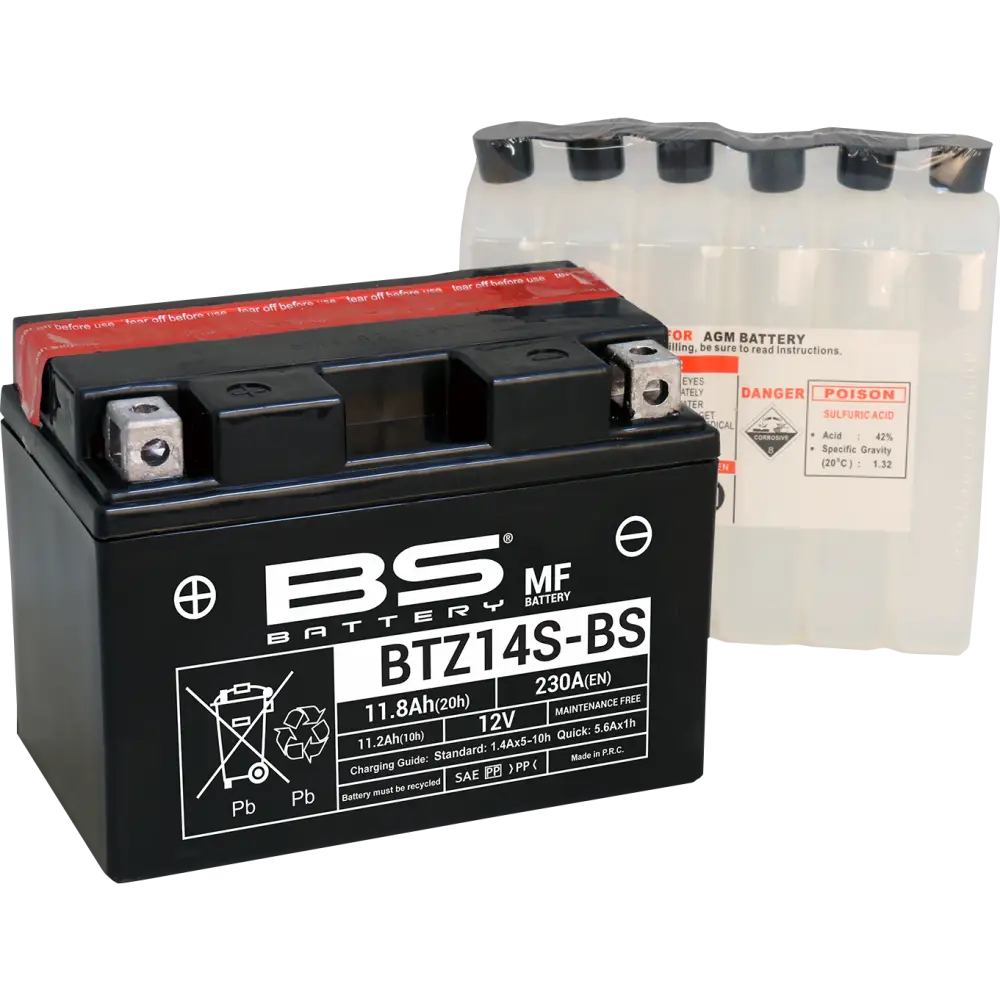 BS BATTERY Battery - BTZ14S-BS (YTZ) 300698