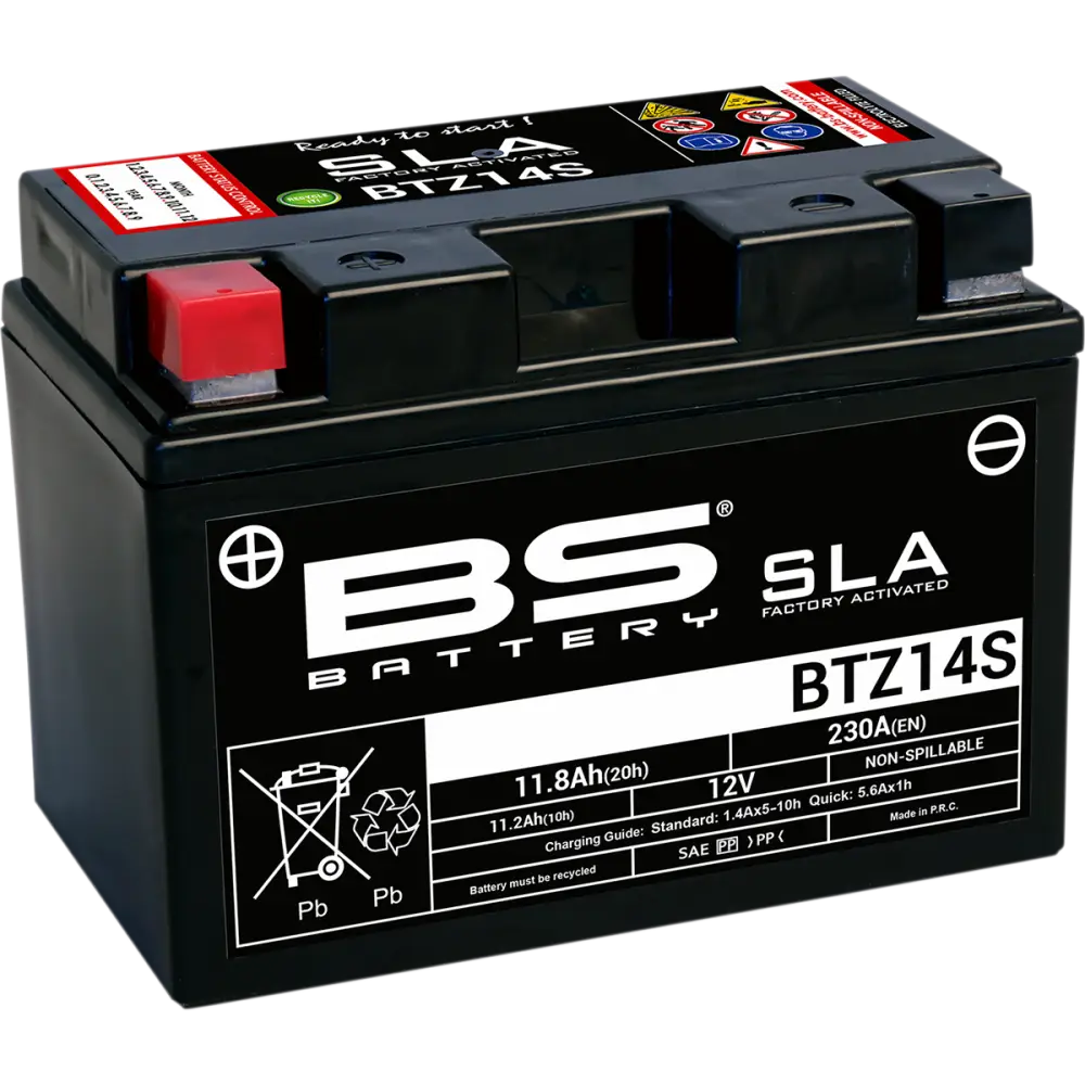 BS BATTERY Battery - BTZ14S (YTZ) 300638-1