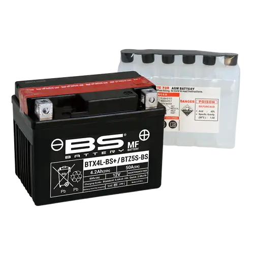 BS BATTERY Battery - BTZ5S-BS / BTX4L-BS (YTZ / YTX) 300617