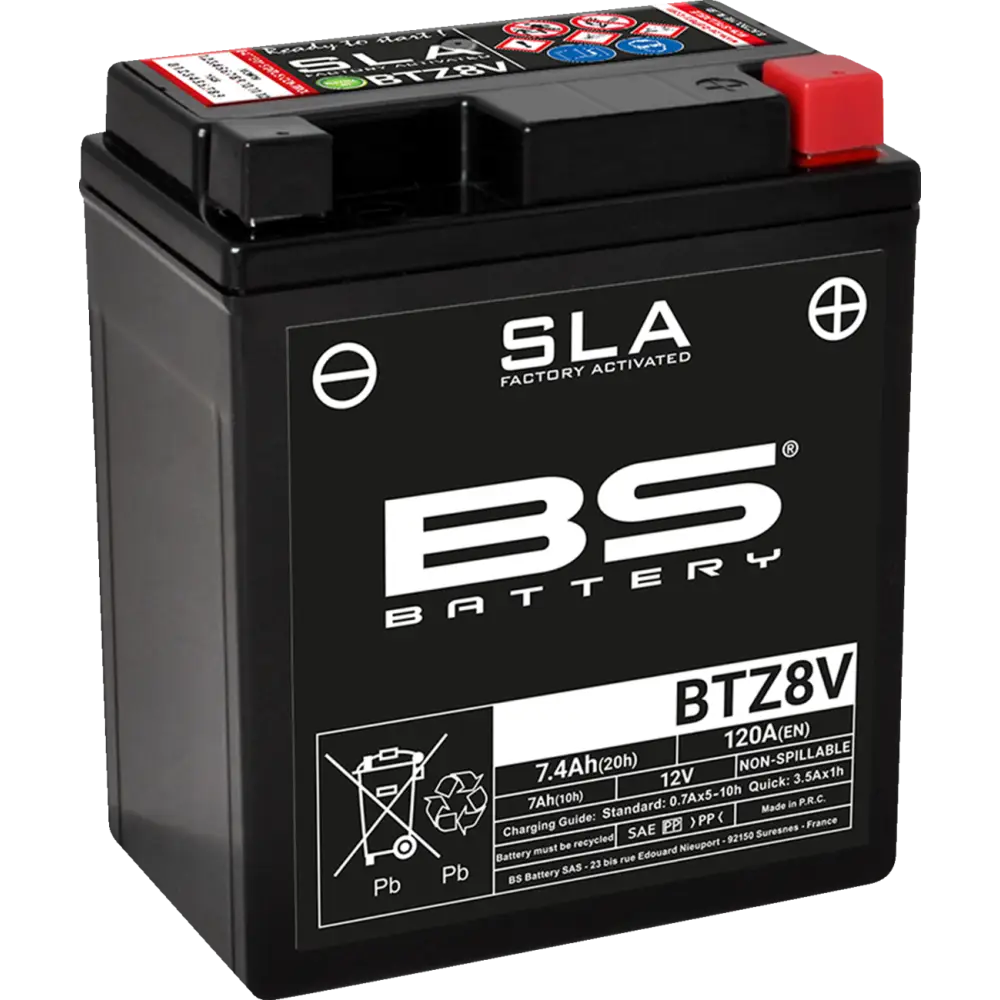 BS BATTERY Battery - BTZ8V (YT) 300890