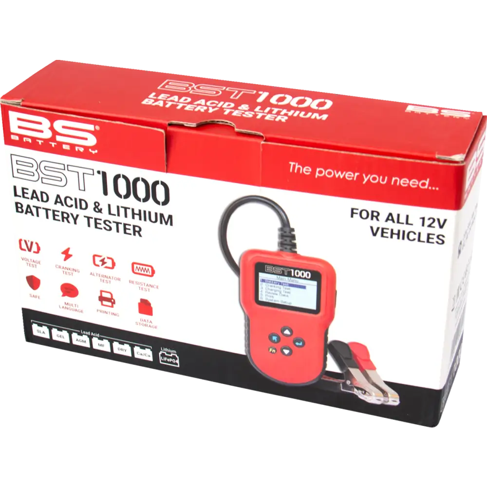 BS BATTERY Battery Tester - BST 1000 700605