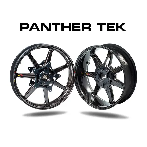 BST Panther TEK 7 Spoke Carbon Fiber Front Wheel for the BMW HP2 Sport (08-09) - 3.5 x 17 - wheels