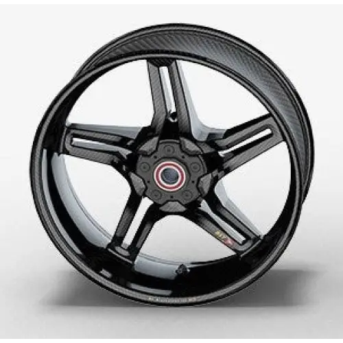 BST Rapid TEK 5 Split-Spoke Carbon Fiber Rear Wheel for the KTM 1390 / 1290 Super Duke R & GT - 6.0 x 17 - wheels