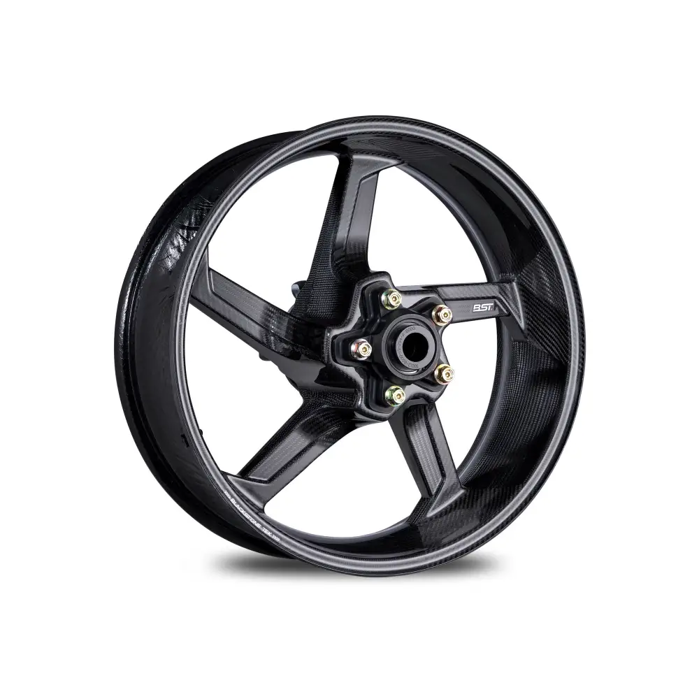 BST Star TEK Carbon Fiber Rear Wheel for Kawasaki ZX-14 / ZX-14R / Concours 14 (GTR1400) - 6.0 x 17 - wheels