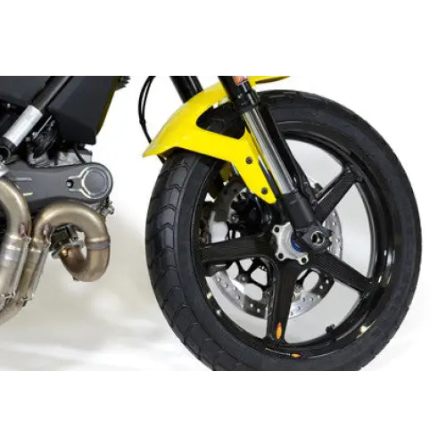 BST Twin TEK 5 Spoke Carbon Fiber Front Wheel for the Ducati Scrambler - 3.5 x 18 - wheels