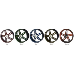 BST Twin TEK 5 Spoke Carbon Fiber Rear Wheel for the Harley Davidson Indian and V-Twin Custom Models - 5.5 x 17 - wheels