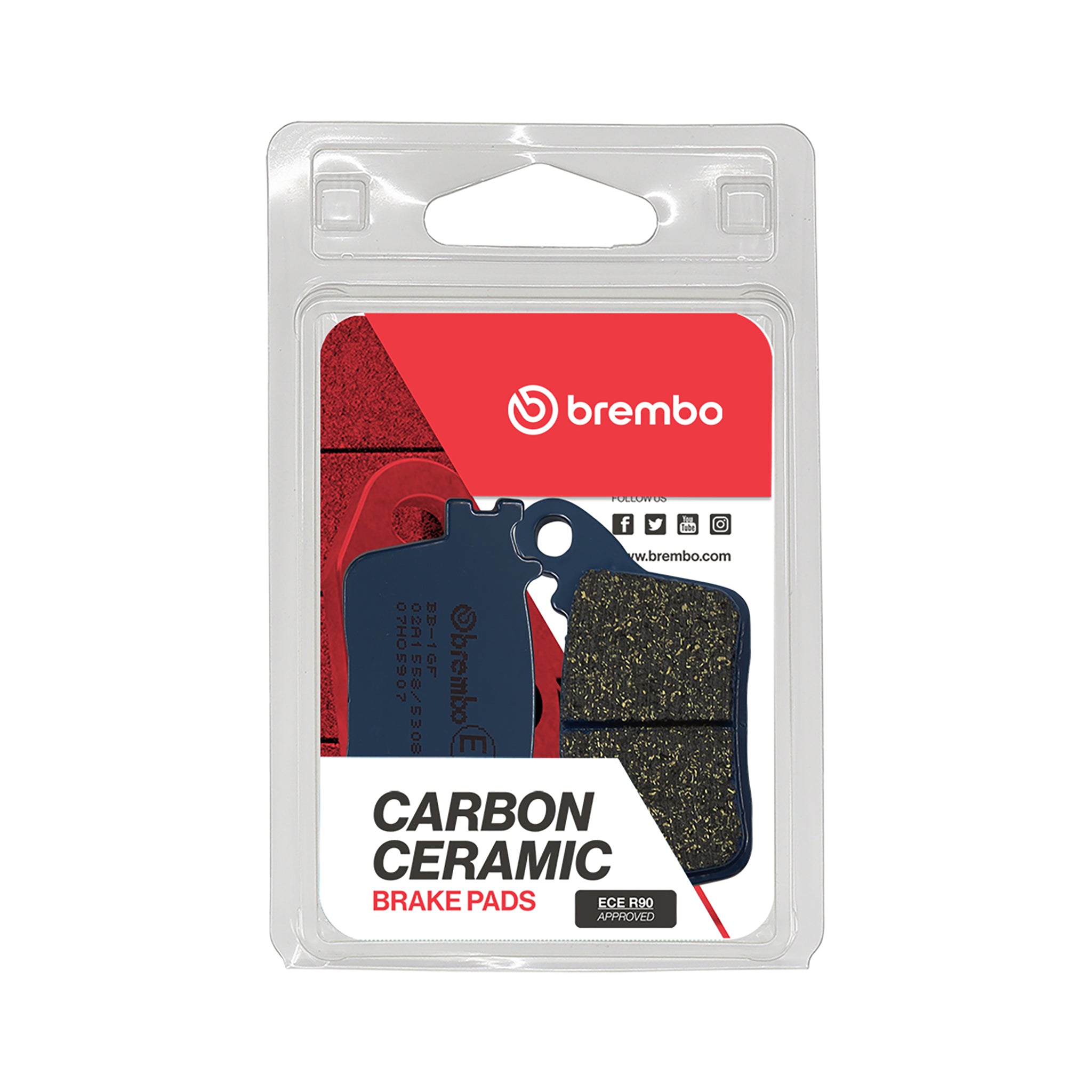 Brembo Prime CC Carbon Ceramic Brake Pads 07HO5907