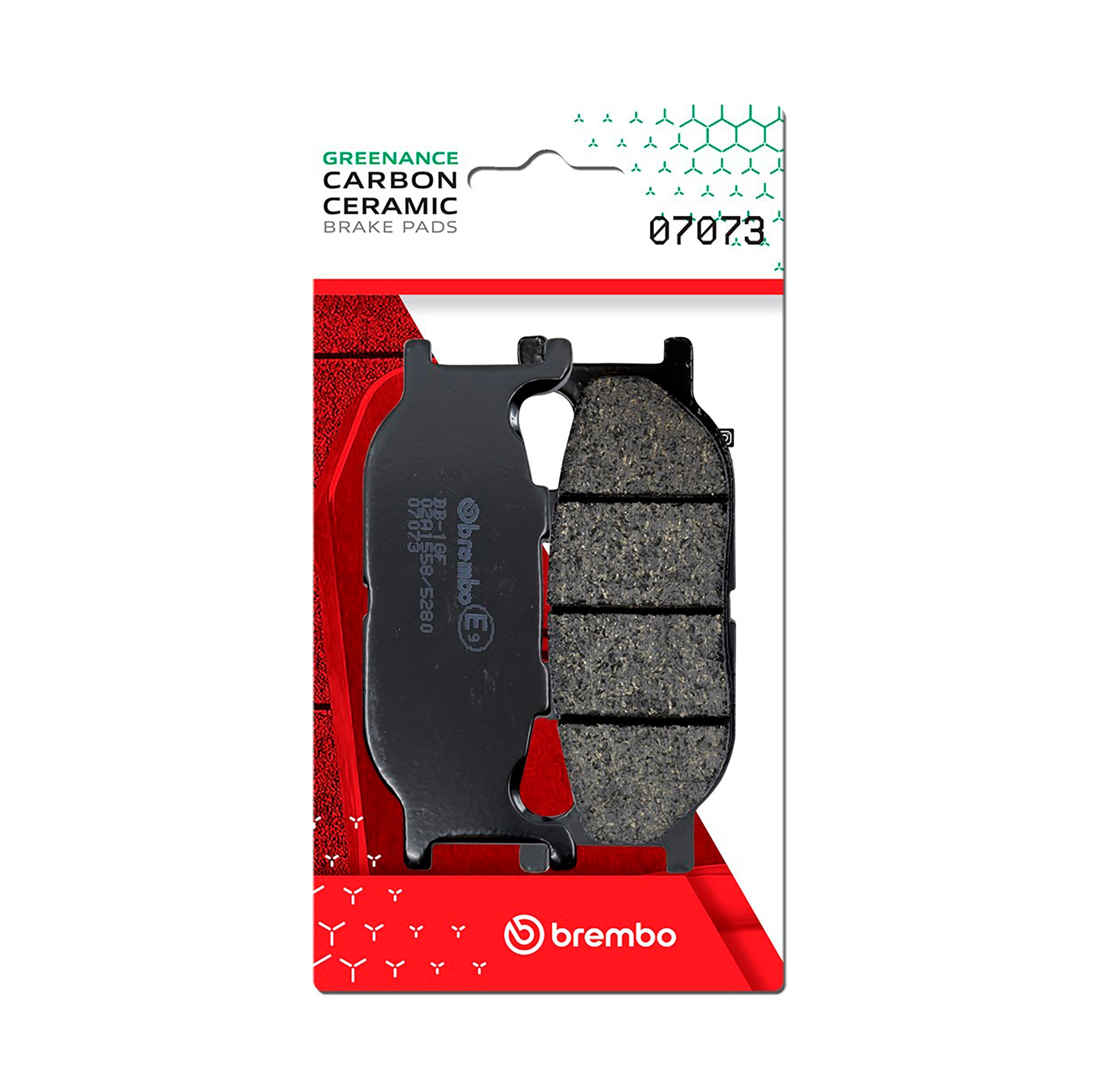 Brembo 07073 Prime Carbon Ceramic Brake Pads for Yamaha Majesty YP400