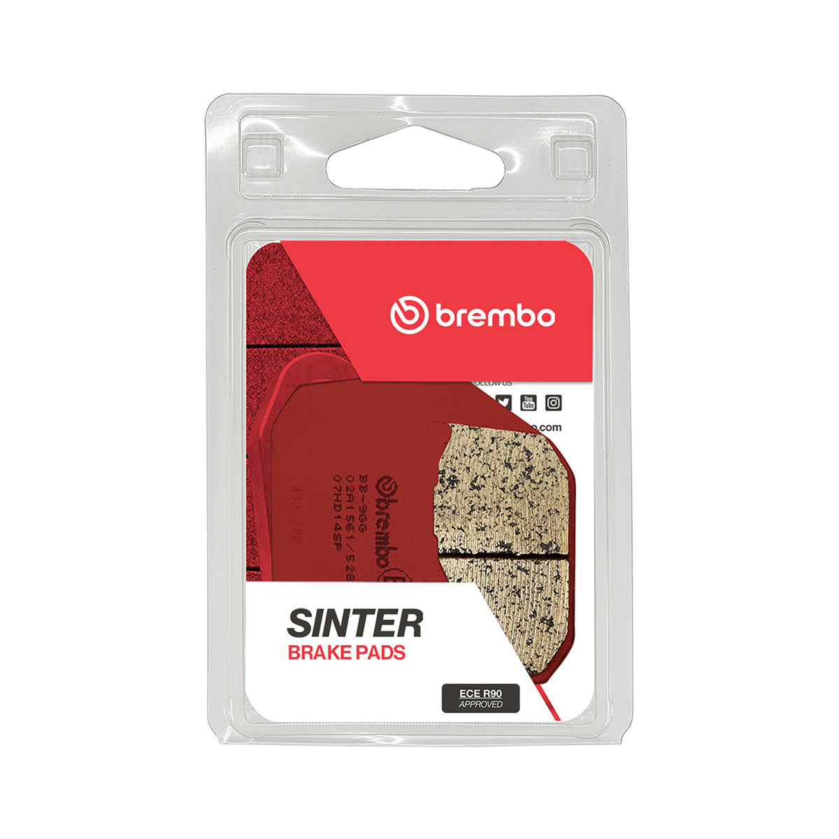 Brembo 07HD14SP Prime SP Sintered Rear Brake Pads
