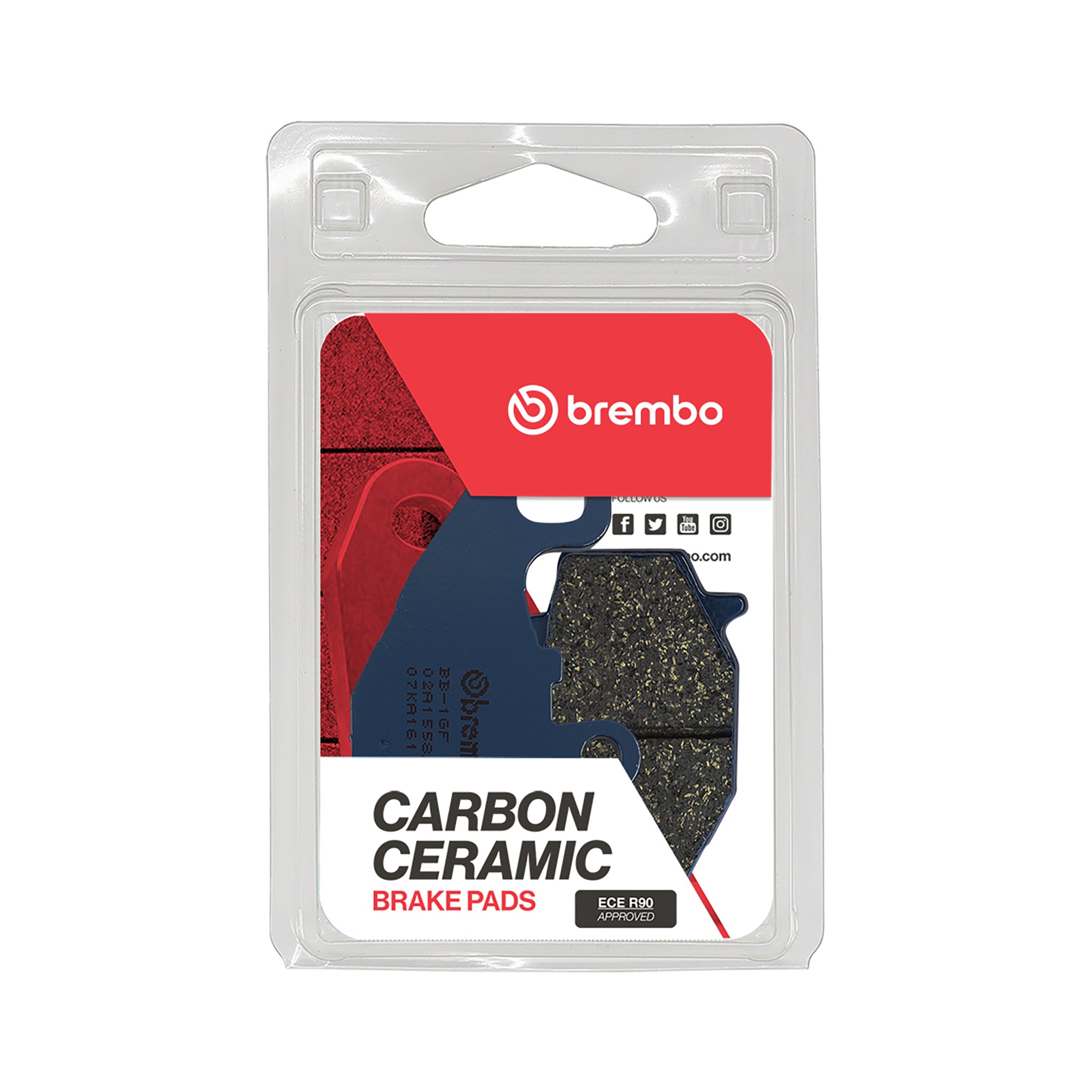 Brembo 07KA1617 Prime Organic Brake Pads