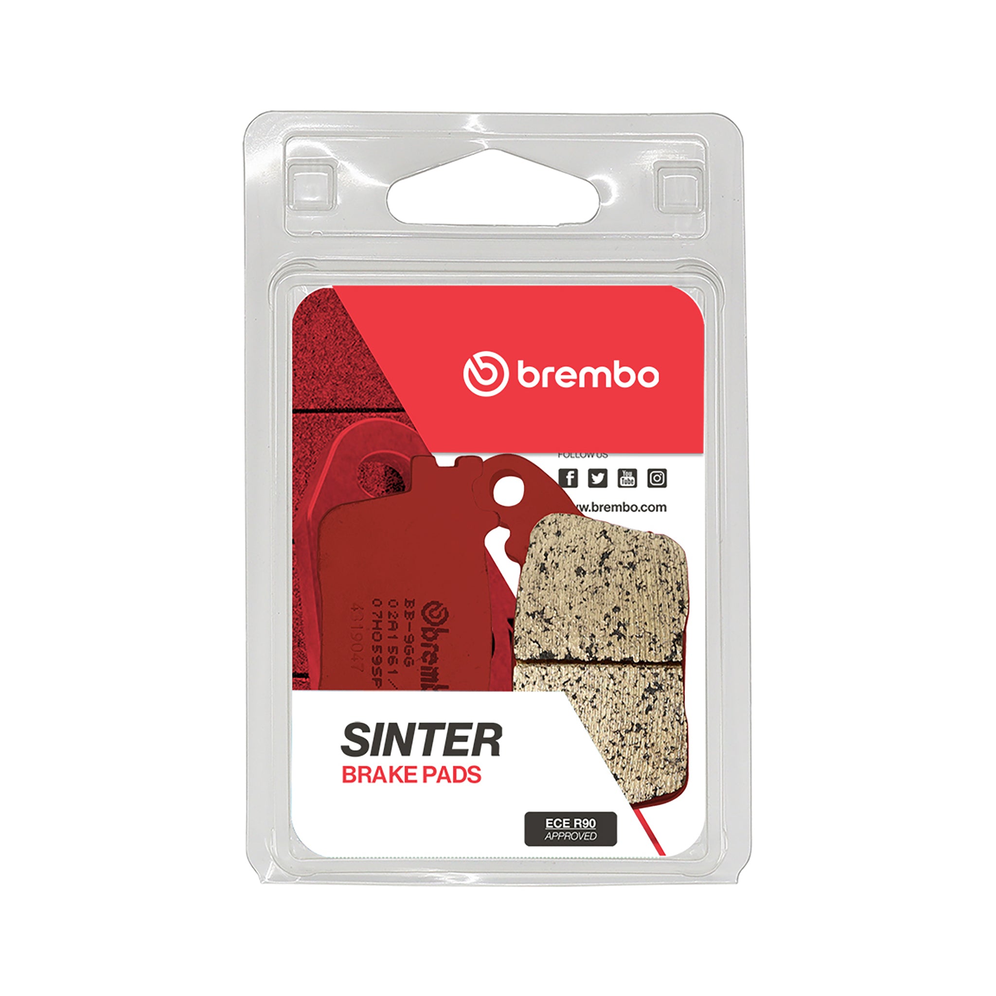 Brembo 07HO59SP Prime SP Sintered Rear Brake Pads