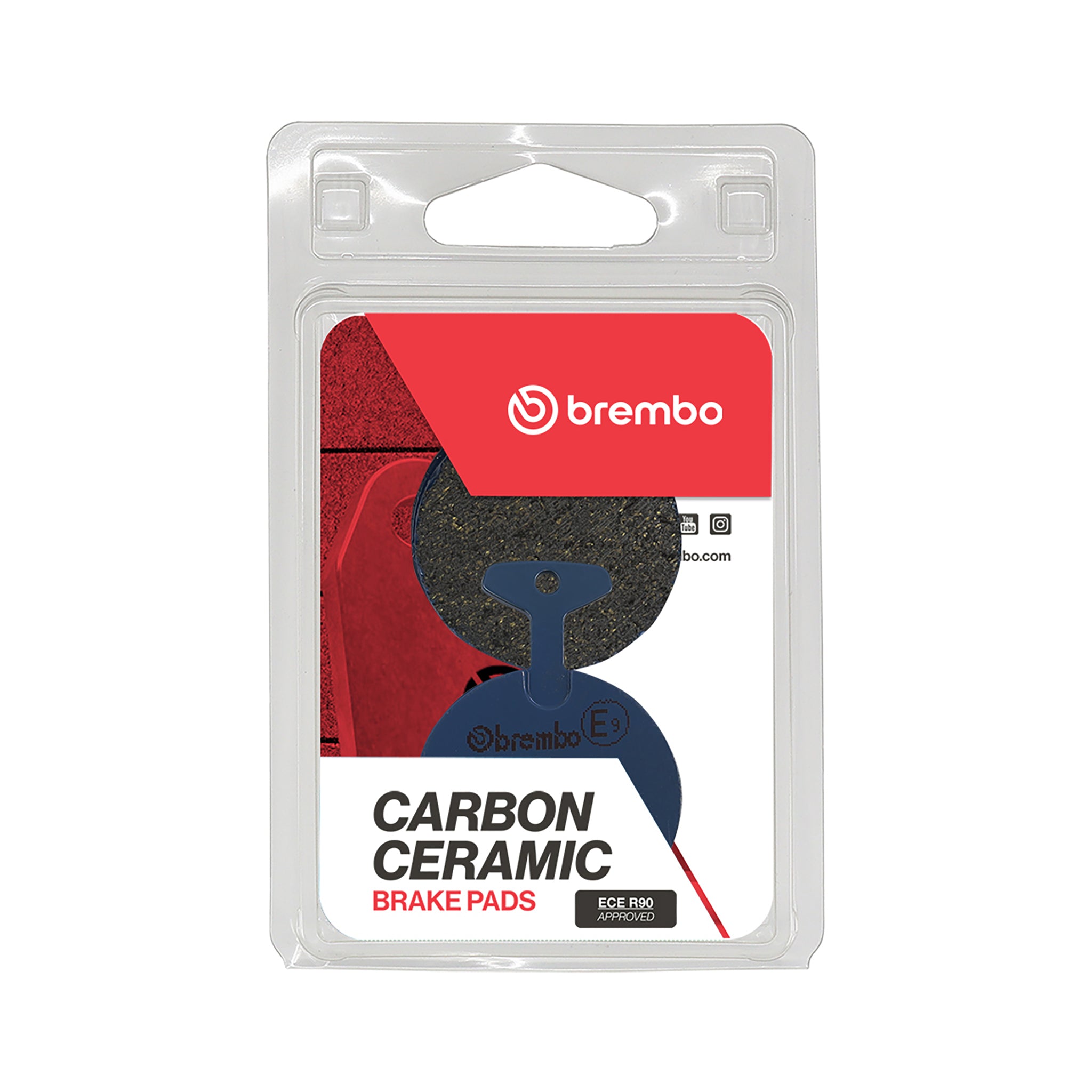 Brembo 07YA0207 Prime CC Carbon Ceramic Brake Pads