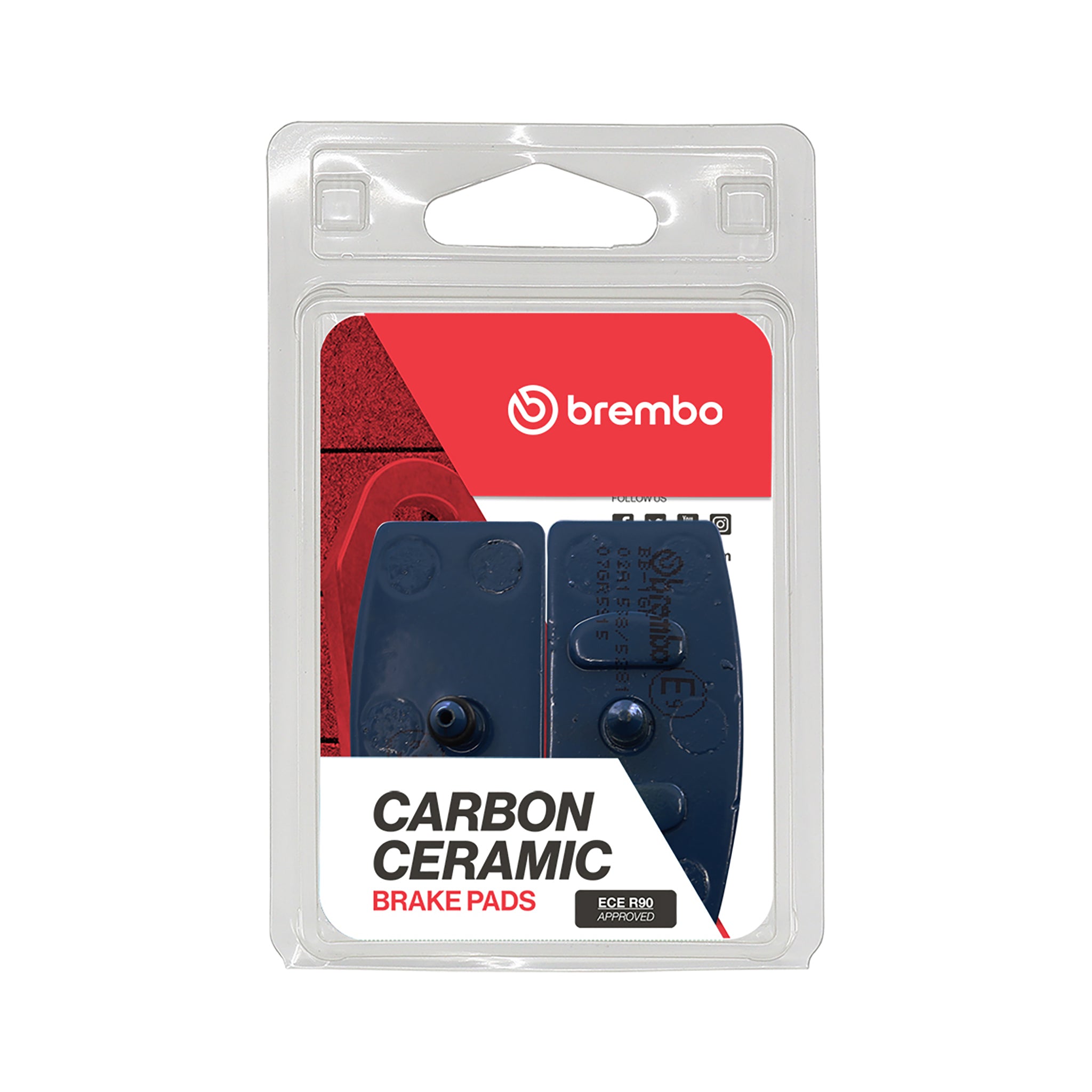 Brembo 07GR5915 Prime CC Carbon-Ceramic Motorcycle Brake Pads