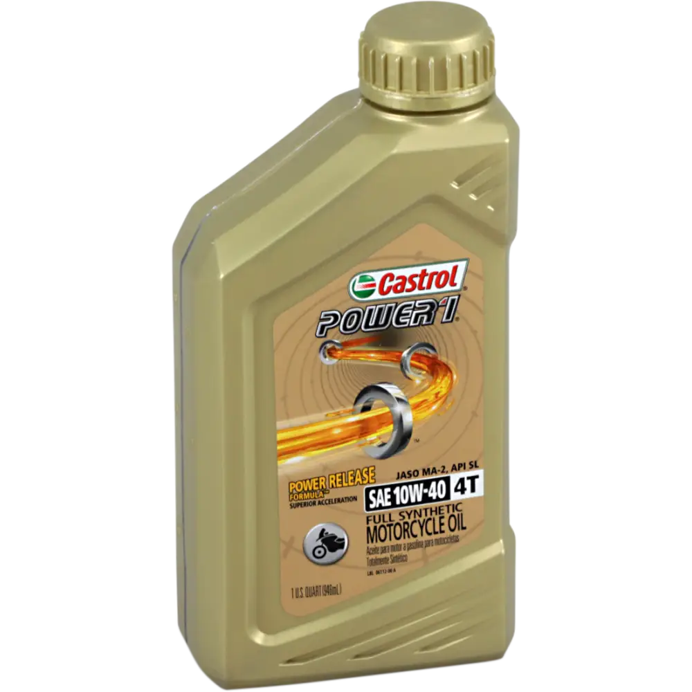 CASTROL Power 1? Synthetic Engine Oil - 10W-40 - 1 quart 15D1C9