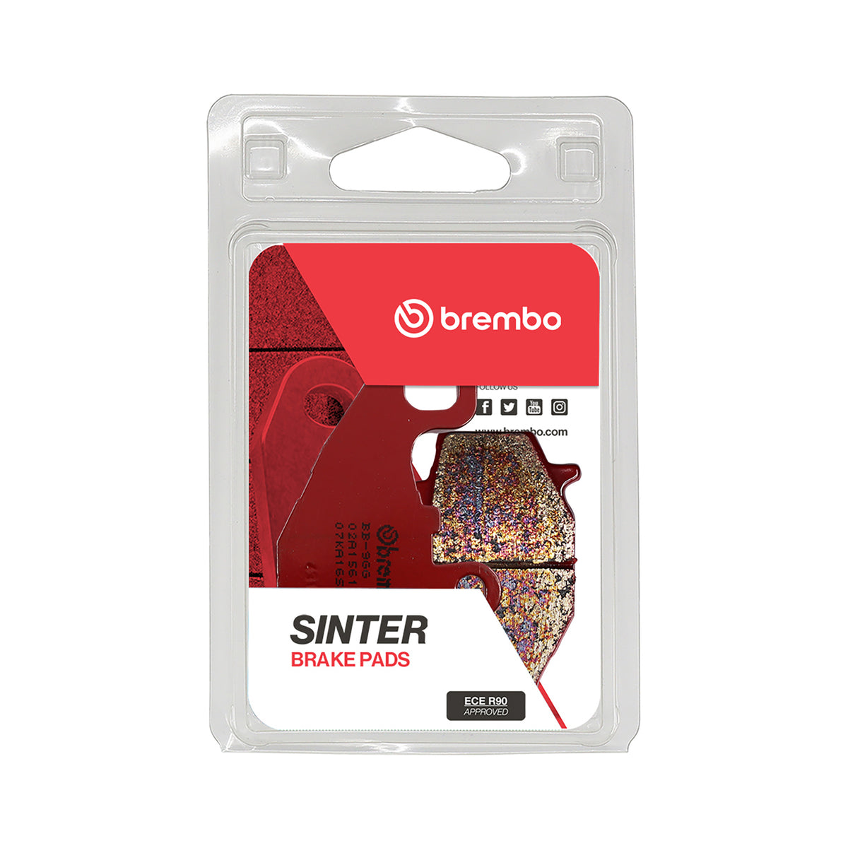 Brembo 07KA16SP Prime SP Sintered Rear Brake Pads