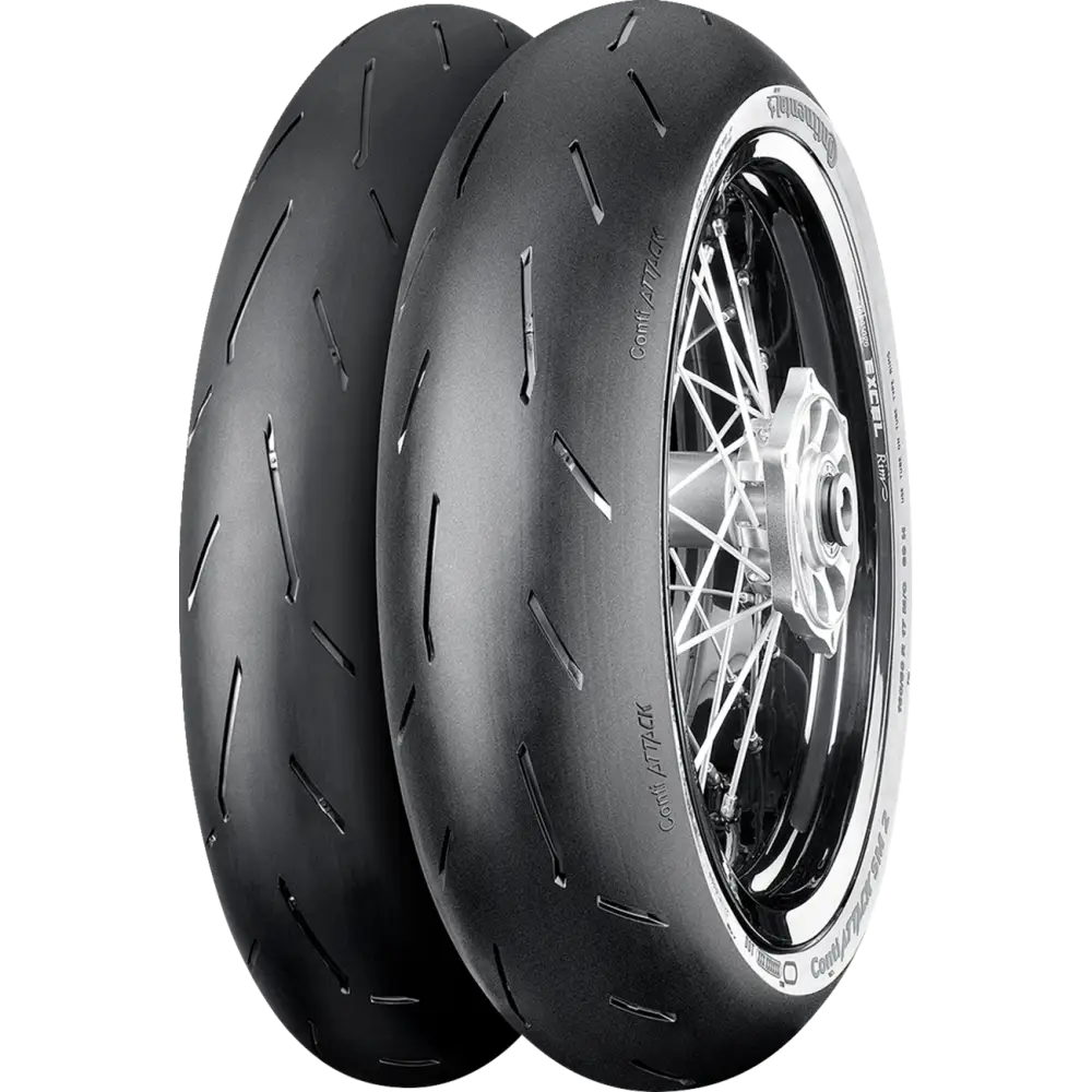 CONTINENTAL Tire - ContiAttack SM 2 - Rear - 140/70R17 - 66H 02447750000