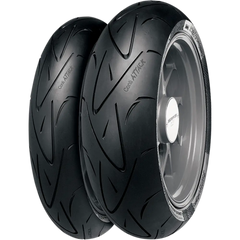 CONTINENTAL Tire - ContiSportAttack - Rear - 180/55ZR17 - (73W) 02443930000