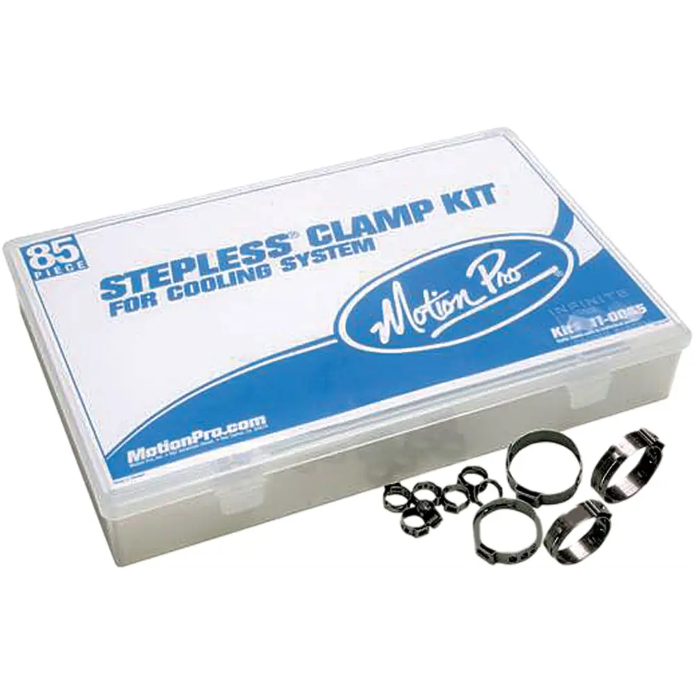 Cooling System Stepless Clamp Kit W/Box 85/Pc