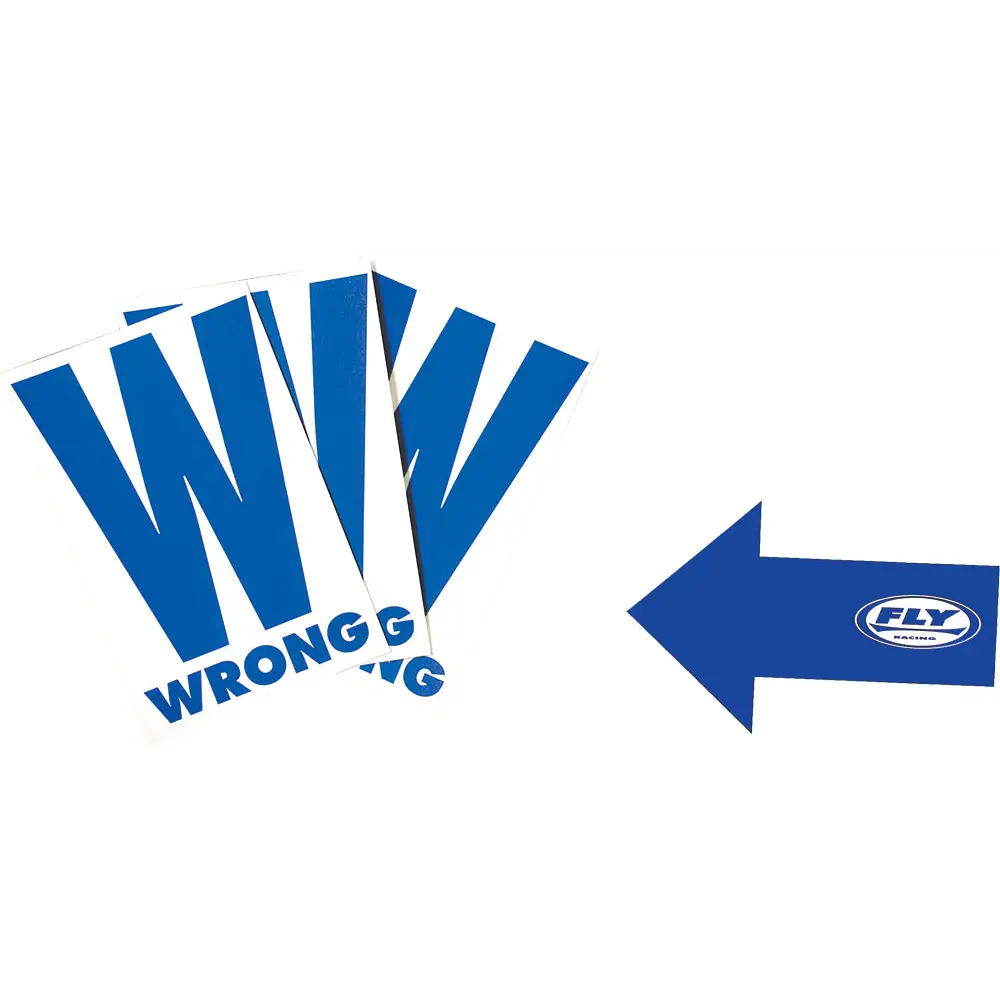 Course Marker W/Green Arrow 5.5x8.5"