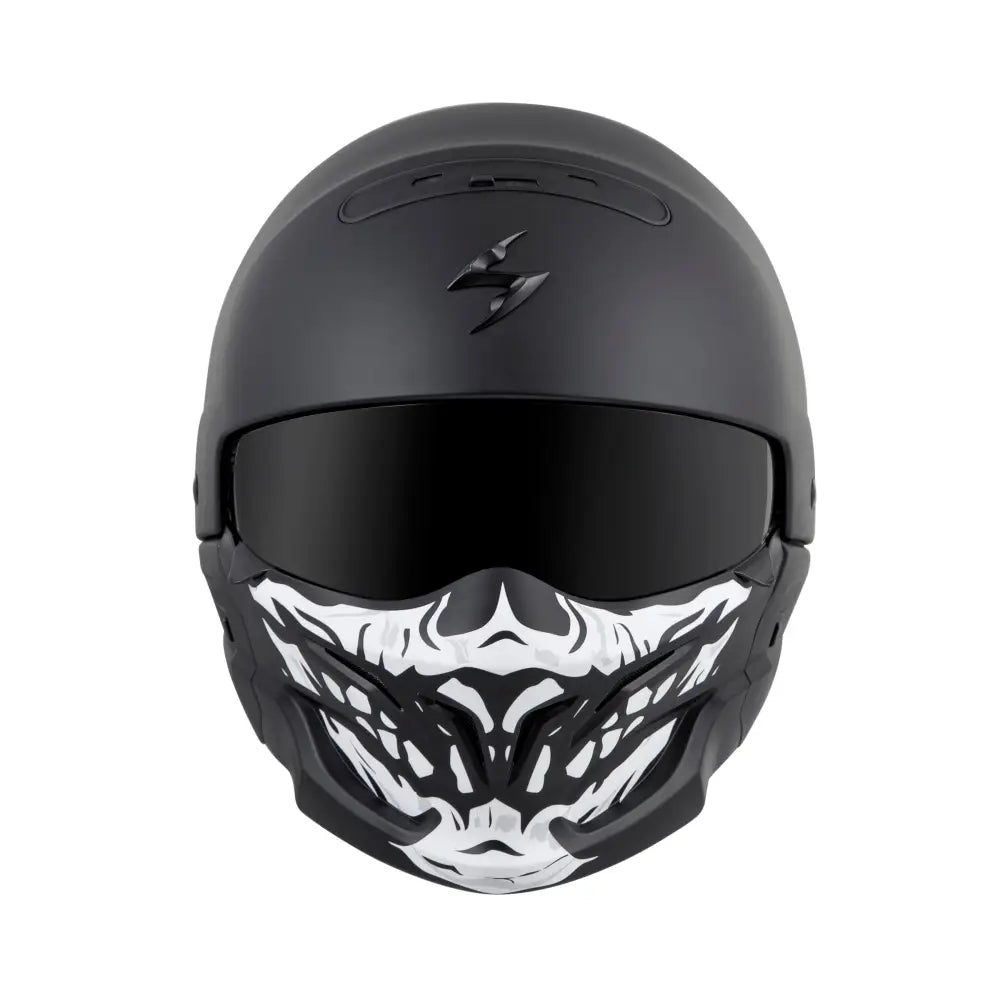 Covert Face Mask Skull Black/White