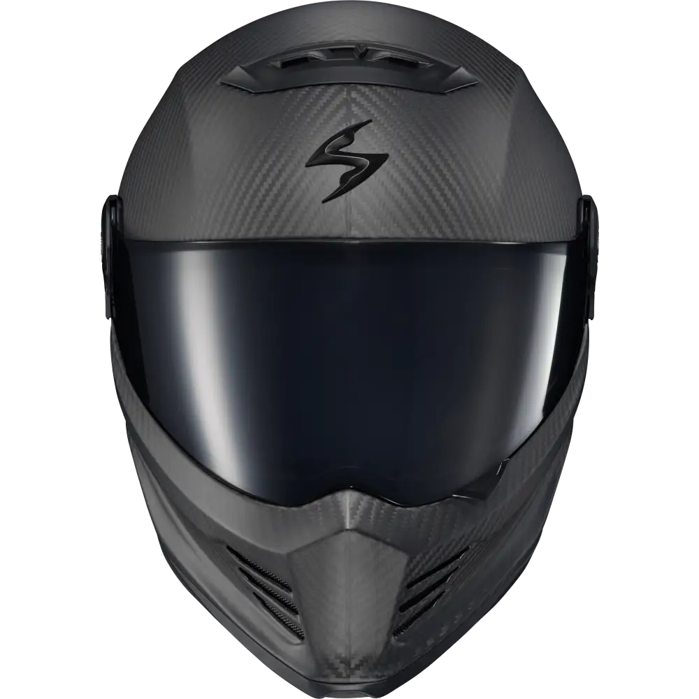 Covert Fx Carbon Full Face Helmet Matte Black 3x