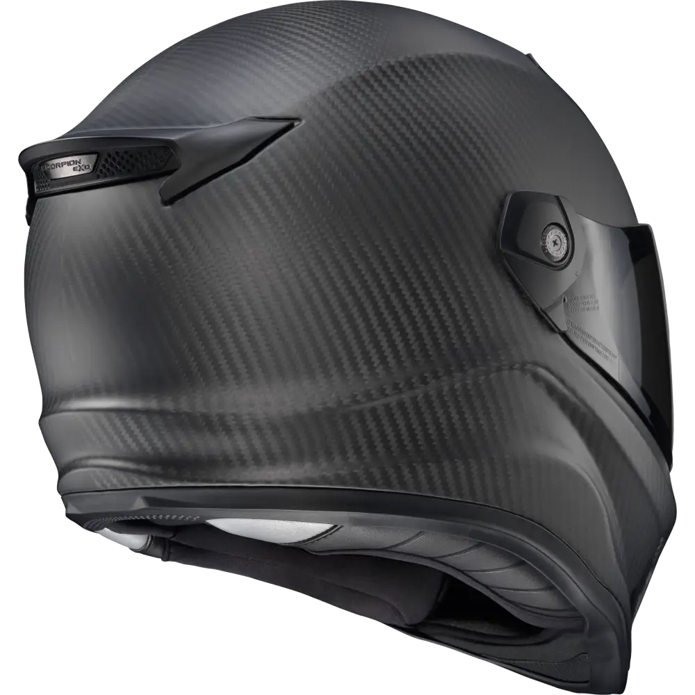 Covert Fx Carbon Full Face Helmet Matte Black Sm