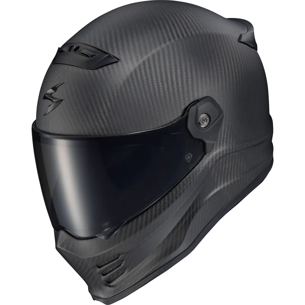Covert Fx Carbon Full Face Helmet Matte Black Xl