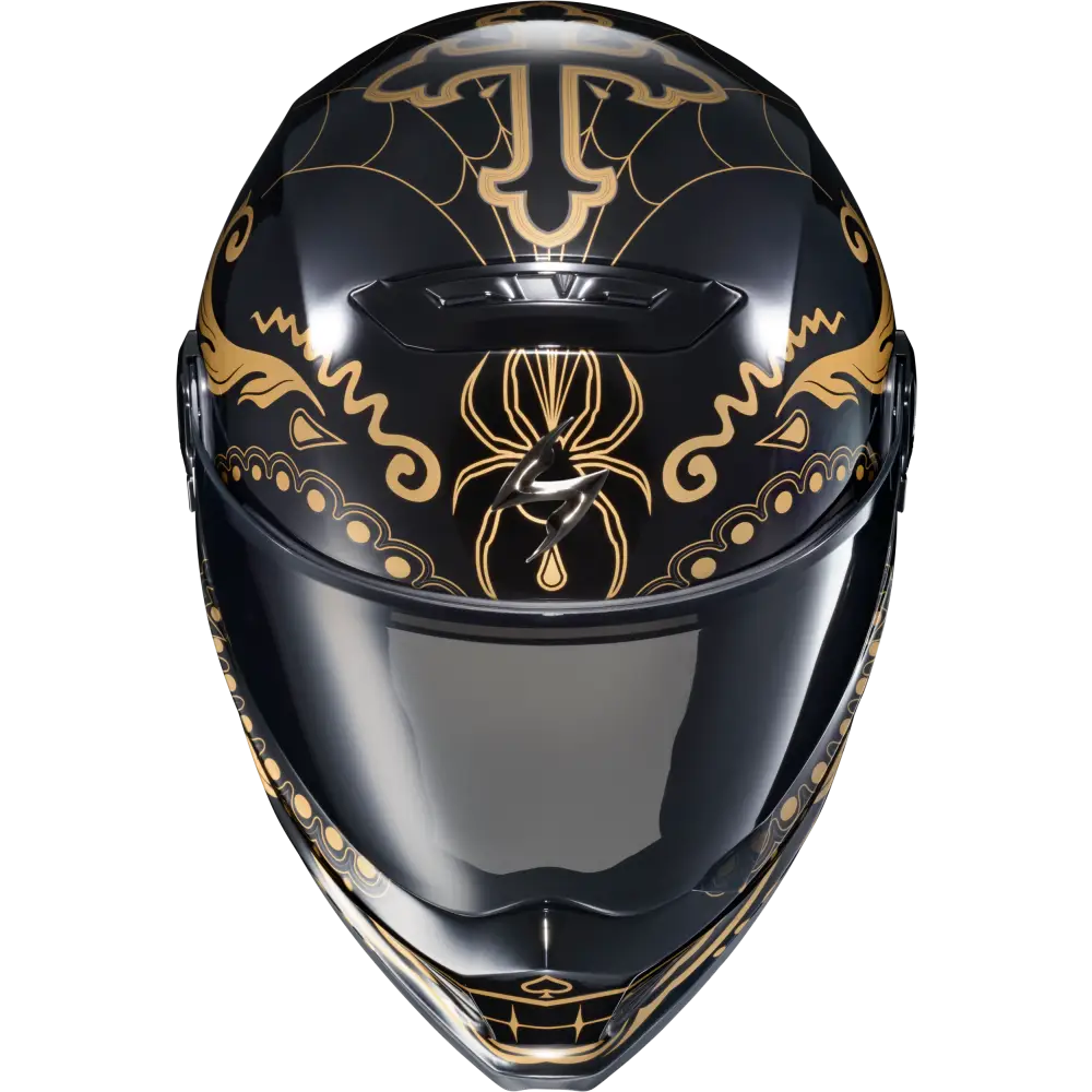 Covert Fx Full Face Helmet El Malo Gold/Gloss Black 2x