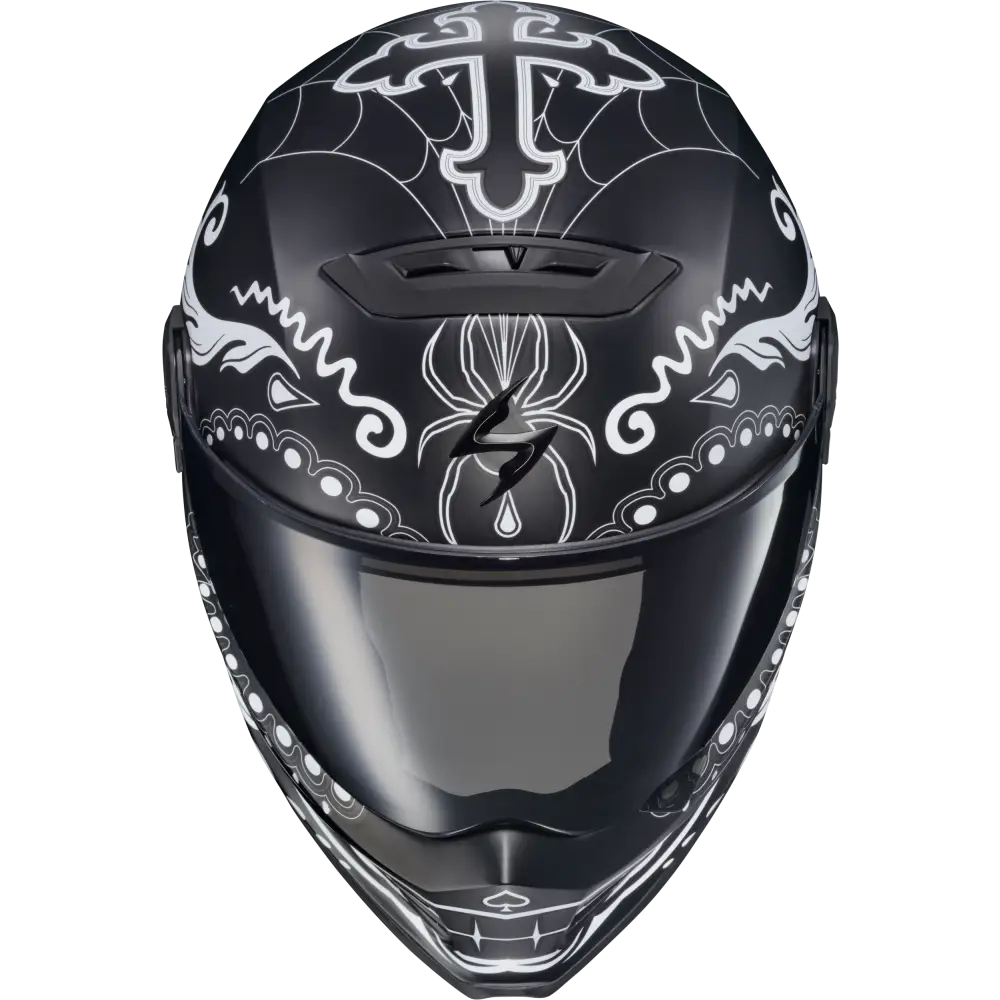 Covert Fx Full Face Helmet El Malo White/Matte Black 2x