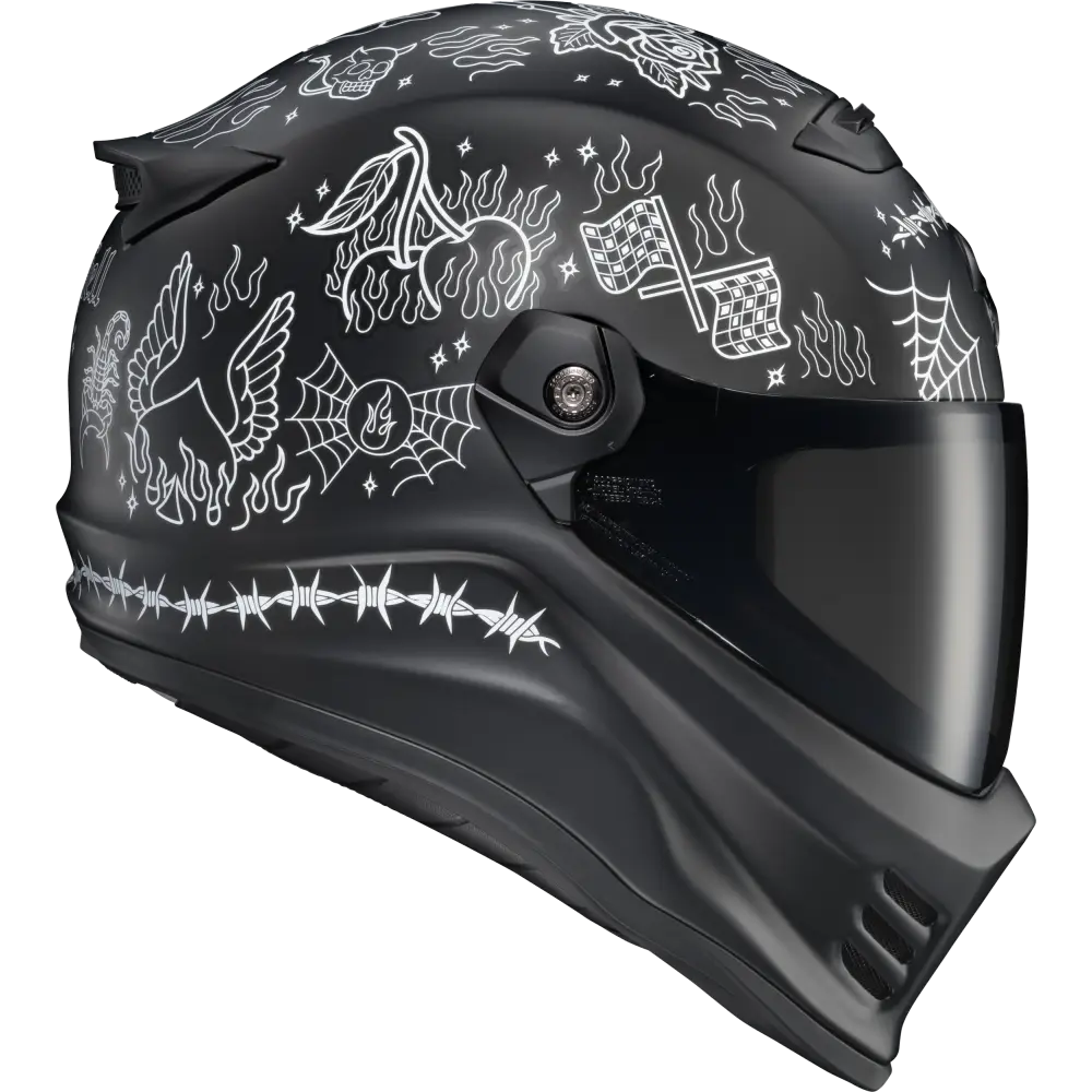 Covert Fx Full Face Helmet The Litas 2 Black Xs