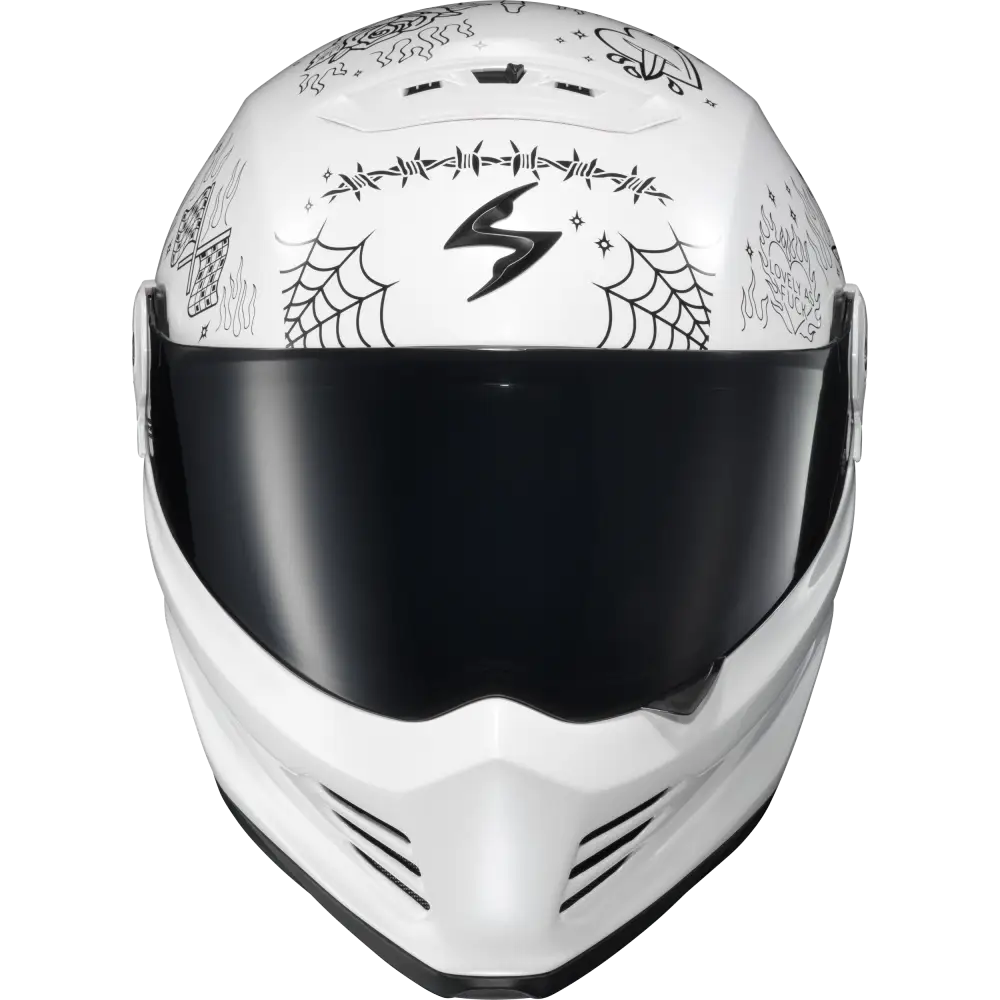 Covert Fx Full Face Helmet The Litas 2 White Xs