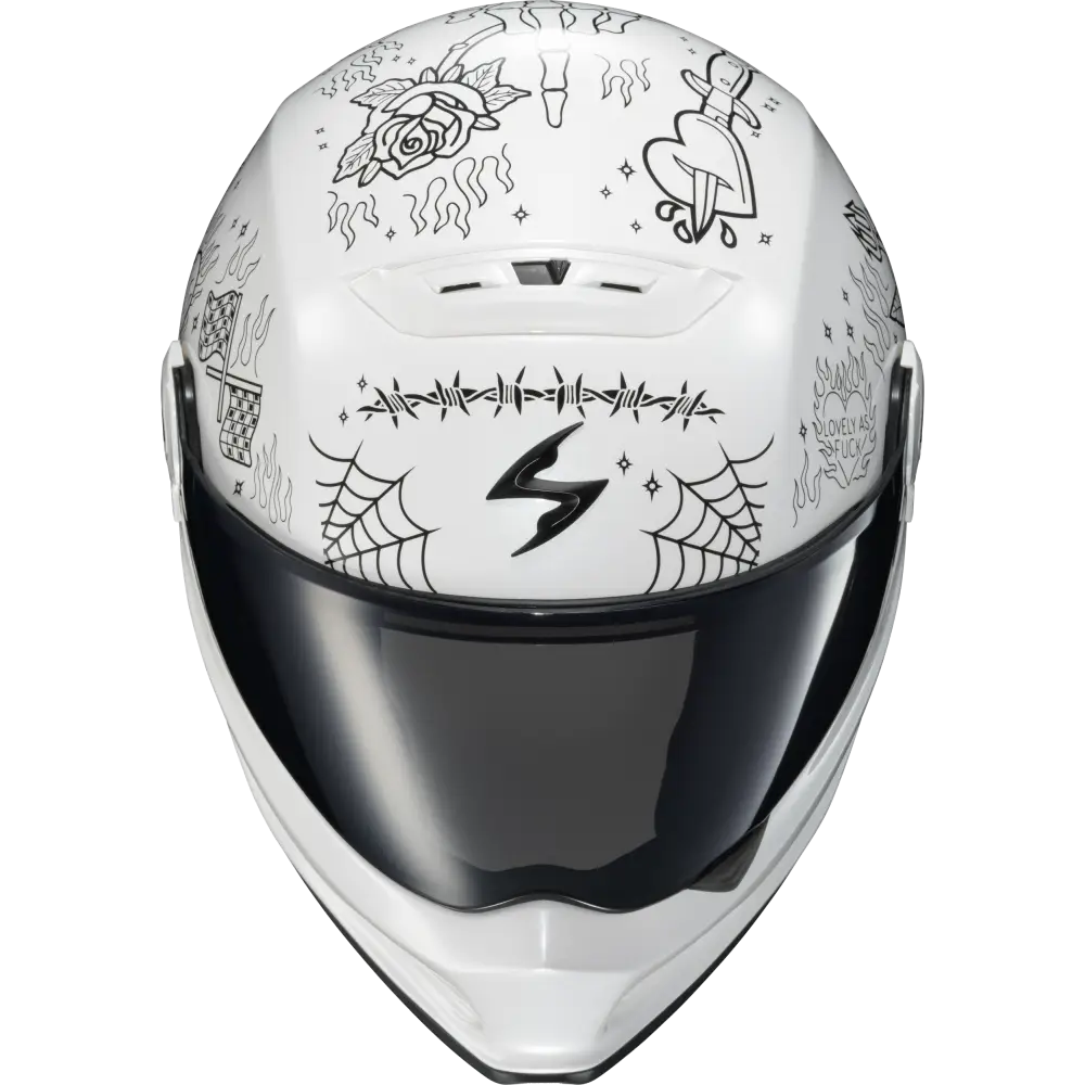 Covert Fx Full Face Helmet The Litas 2 White Xs