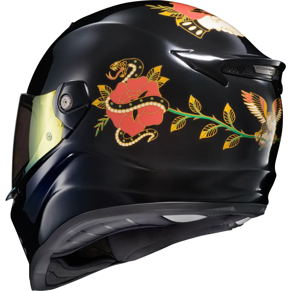 Covert Fx Full Face Helmet The Litas Gloss Black 2x
