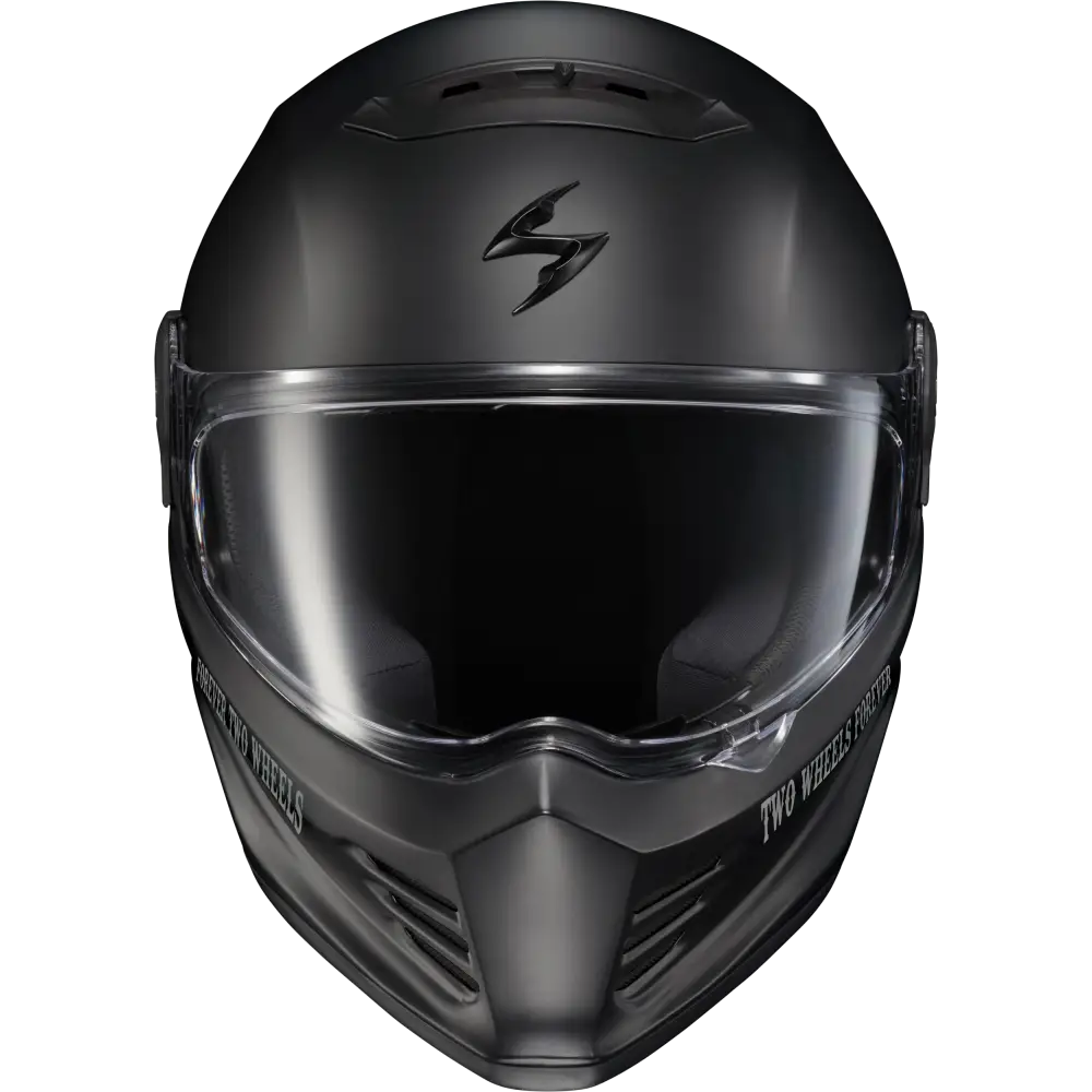 Covert Fx Full Face Helmet Vtwin Visionary Matte Black Sm