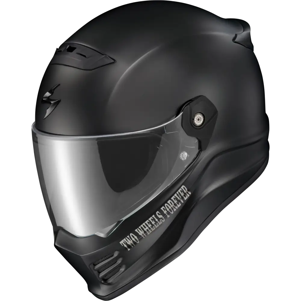 Covert Fx Full Face Helmet Vtwin Visionary Matte Black Sm