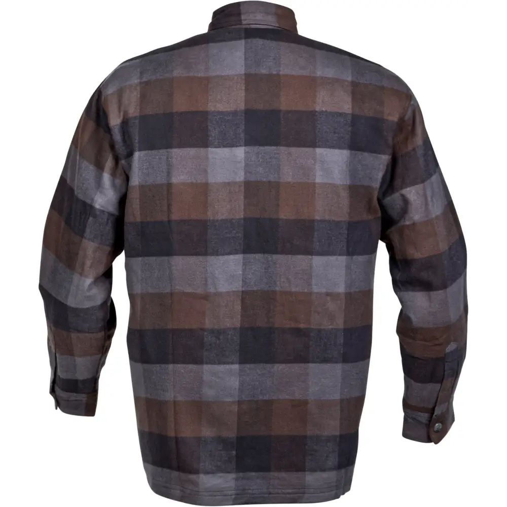 Covert Moto Flannel Black/Brown/Grey Md
