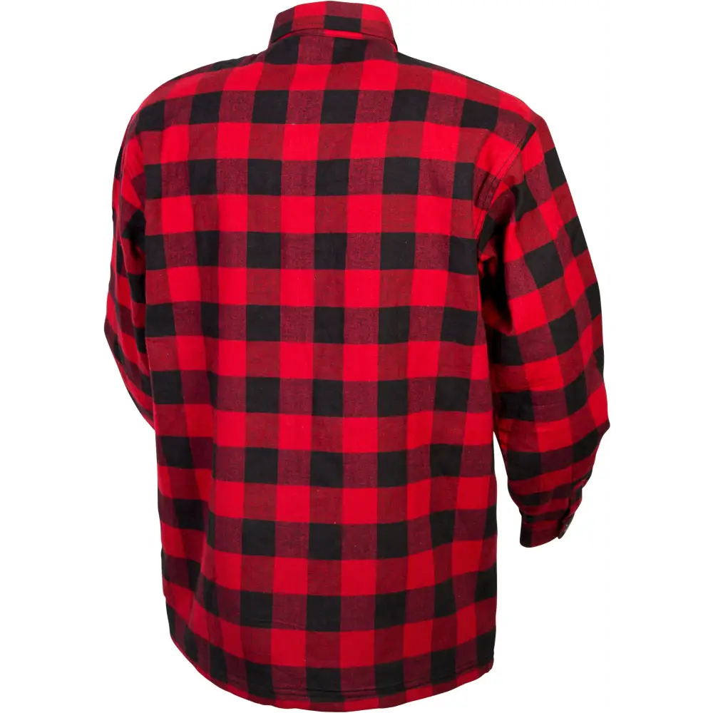 Covert Moto Flannel Red/Black Md