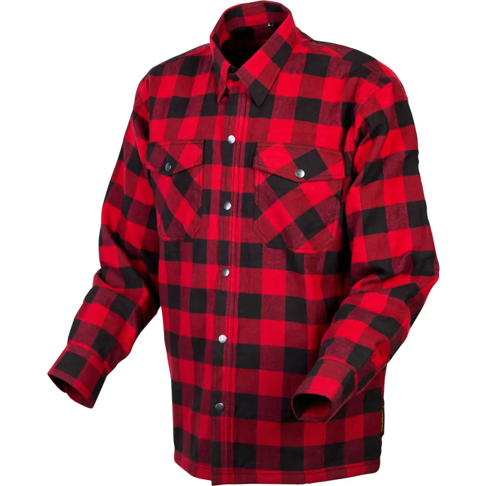 Covert Moto Flannel Red/Black Xl