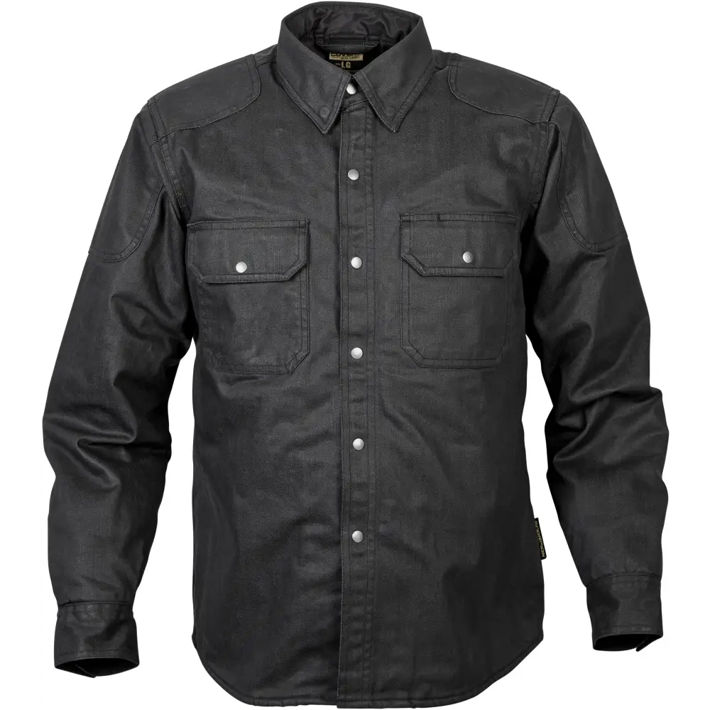 Covert Wax Riding Shirt Black Md
